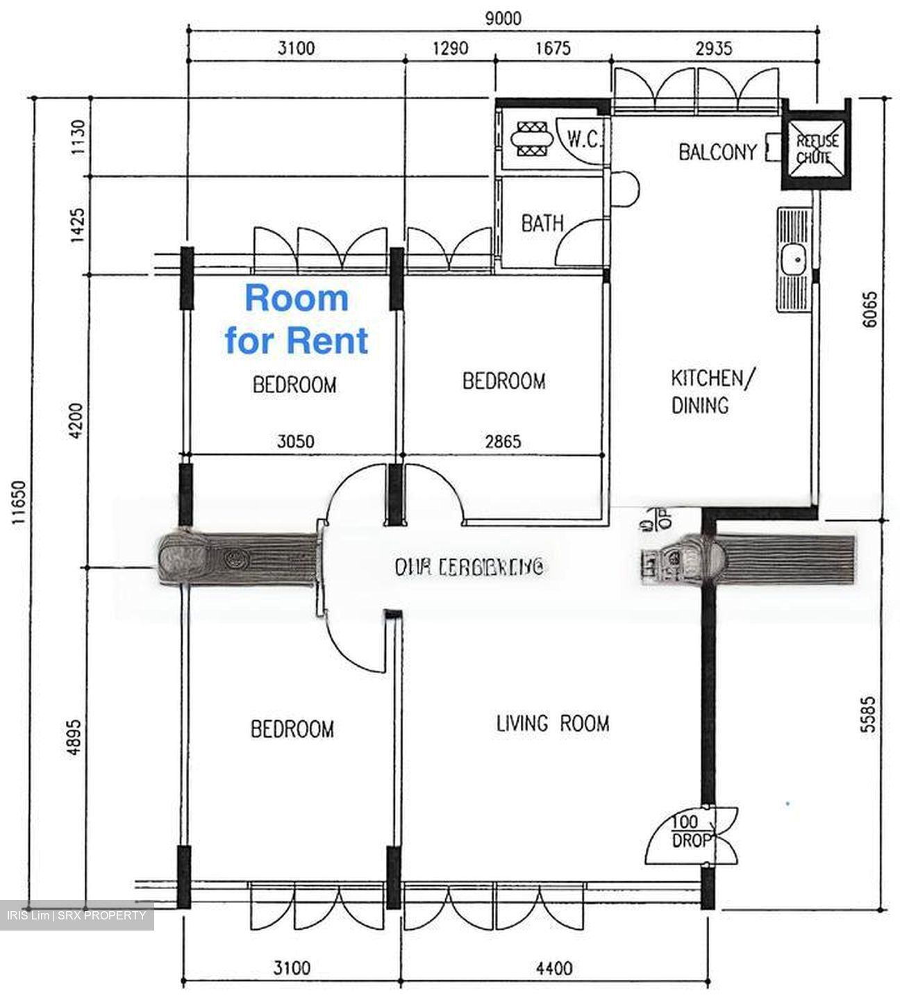 Blk 40 Telok Blangah Rise (Bukit Merah), HDB 4 Rooms #479774841